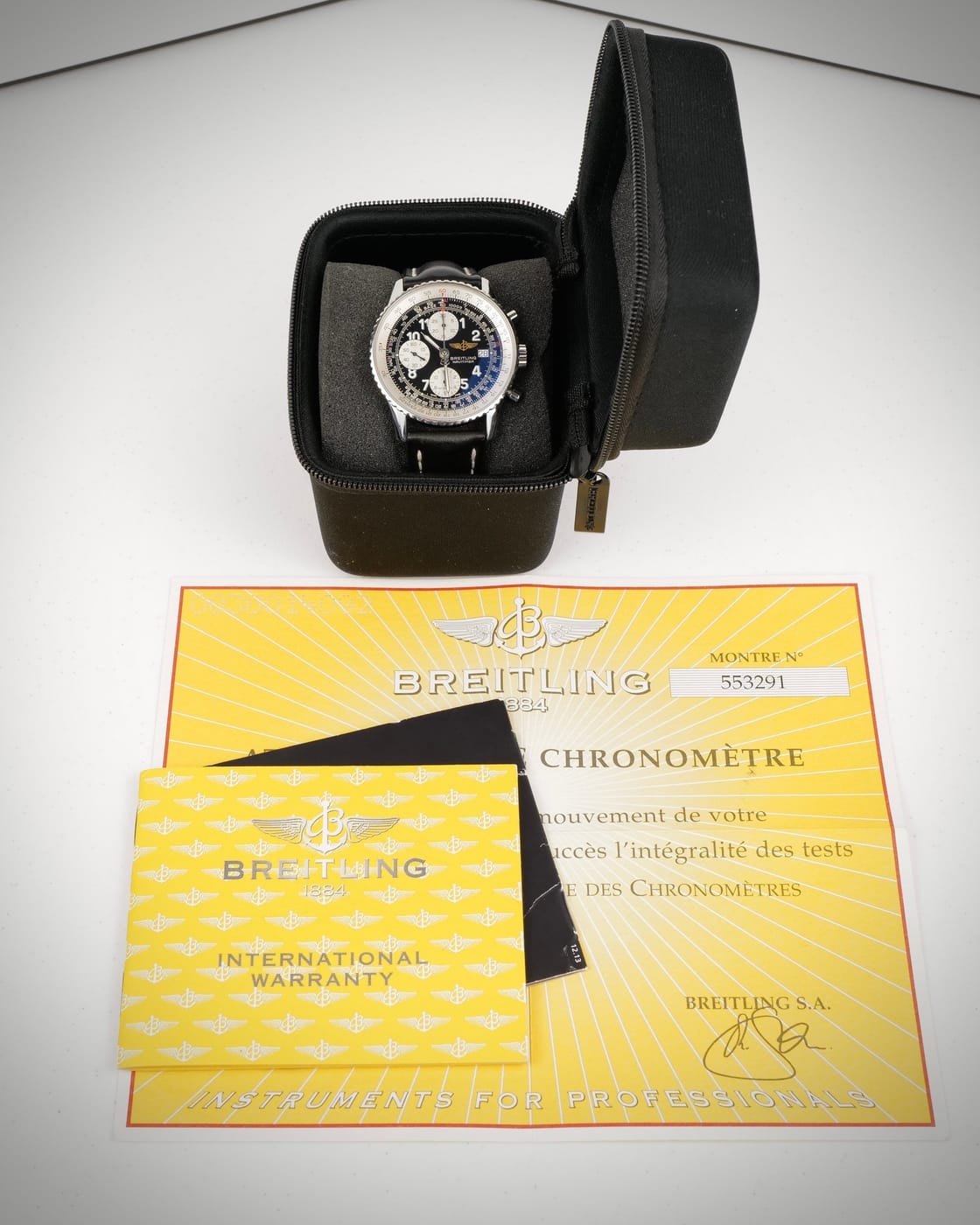 Breitling Navitimer Black Strap — photo 9